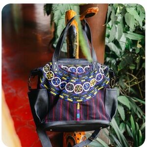 🆕 Nena & Co. OG OOAK JOYABAJ HUIPIL - BLACK